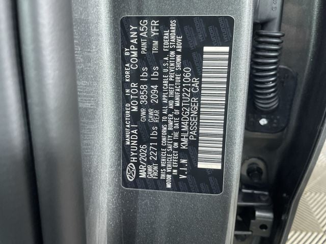 2026 Hyundai ELANTRA SEL Sport