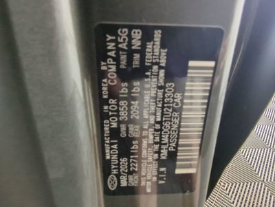 2026 Hyundai ELANTRA SEL Sport