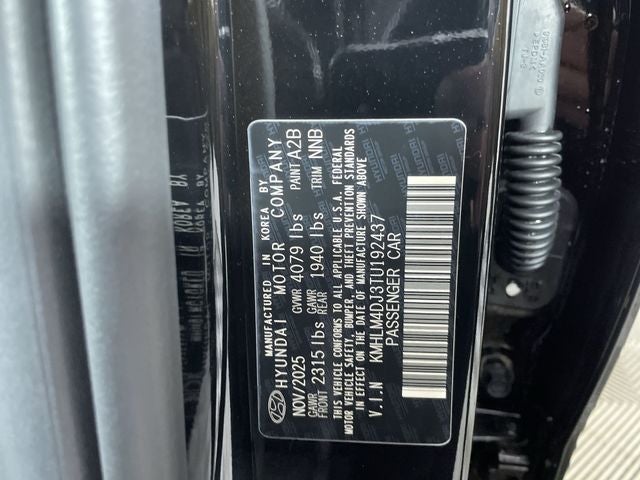 2026 Hyundai ELANTRA HYBRID Blue