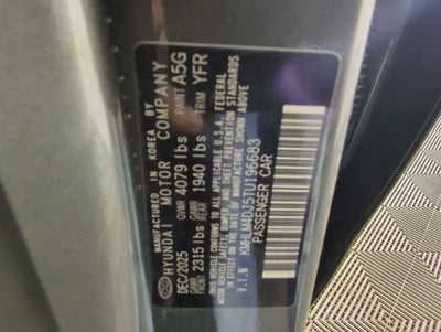 2026 Hyundai ELANTRA HYBRID Blue