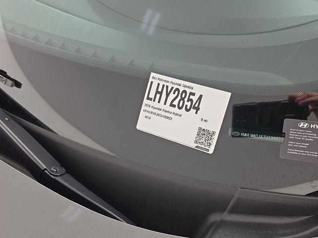 2026 Hyundai ELANTRA HYBRID SEL Sport