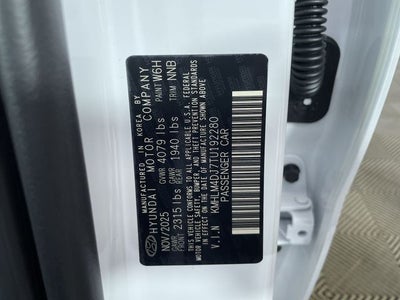 2026 Hyundai ELANTRA HYBRID Blue