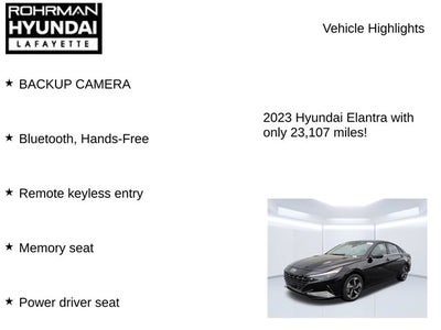 2023 Hyundai ELANTRA HYBRID Limited