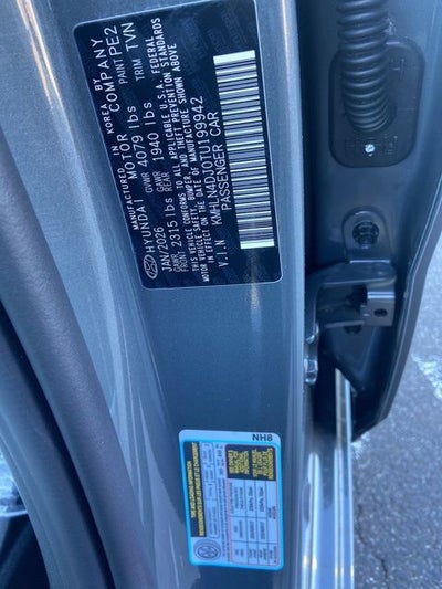 2026 Hyundai ELANTRA HYBRID Limited