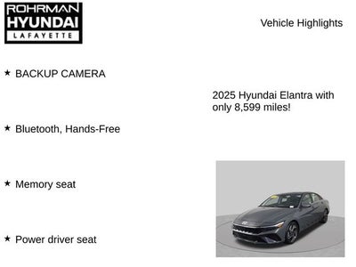 2025 Hyundai ELANTRA HYBRID Limited