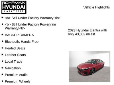 2023 Hyundai ELANTRA Limited
