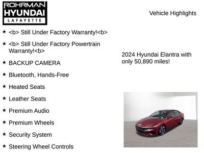 2024 Hyundai ELANTRA Limited