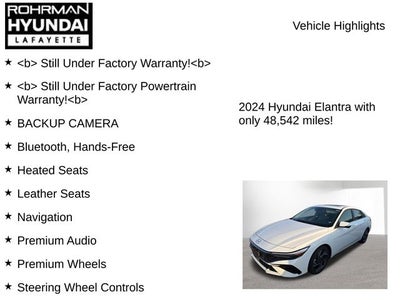 2024 Hyundai ELANTRA Limited