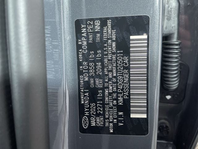2026 Hyundai ELANTRA Limited