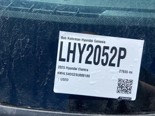 2025 Hyundai ELANTRA SEL Convenience