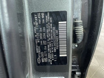 2025 Hyundai ELANTRA SEL Convenience