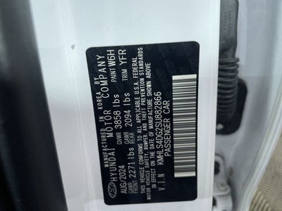 2025 Hyundai ELANTRA SEL Convenience