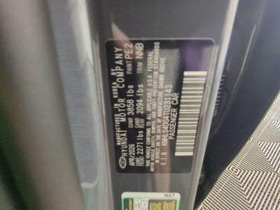 2026 Hyundai ELANTRA SEL Sport Premium