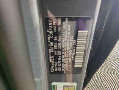 2026 Hyundai ELANTRA SEL Sport Premium