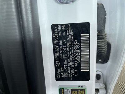 2025 Hyundai ELANTRA SEL Convenience