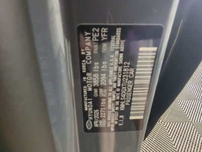 2026 Hyundai ELANTRA SEL Sport Premium