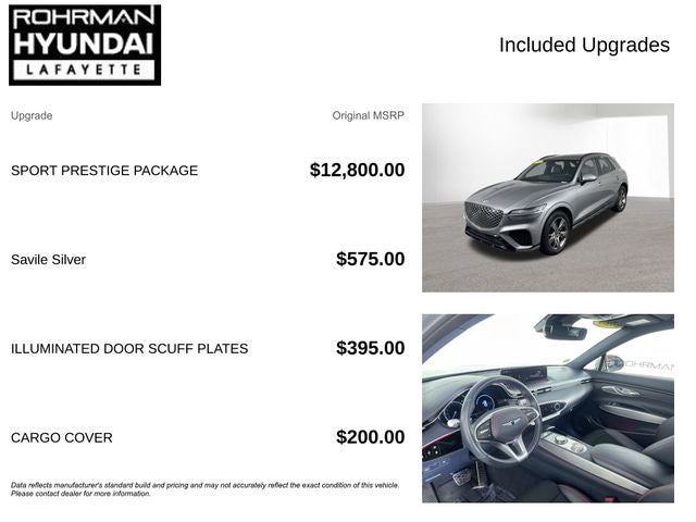 2023 Genesis GV70 2.5T