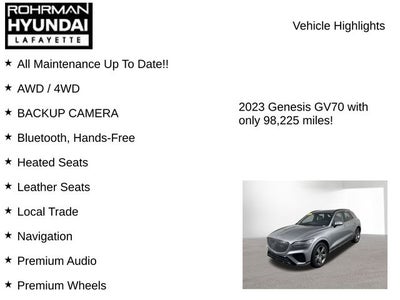2023 Genesis GV70 2.5T