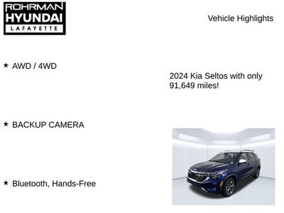 2024 Kia Seltos S