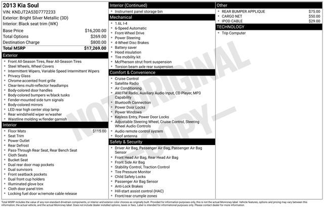 2013 Kia Soul Base