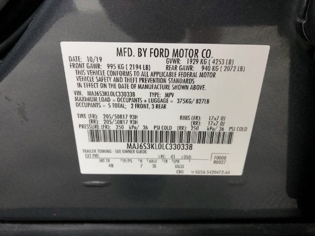 2020 Ford EcoSport Titanium