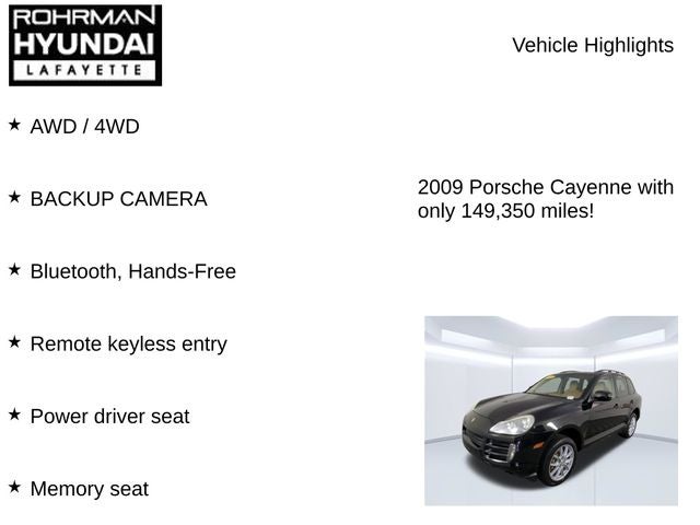 2009 Porsche Cayenne S
