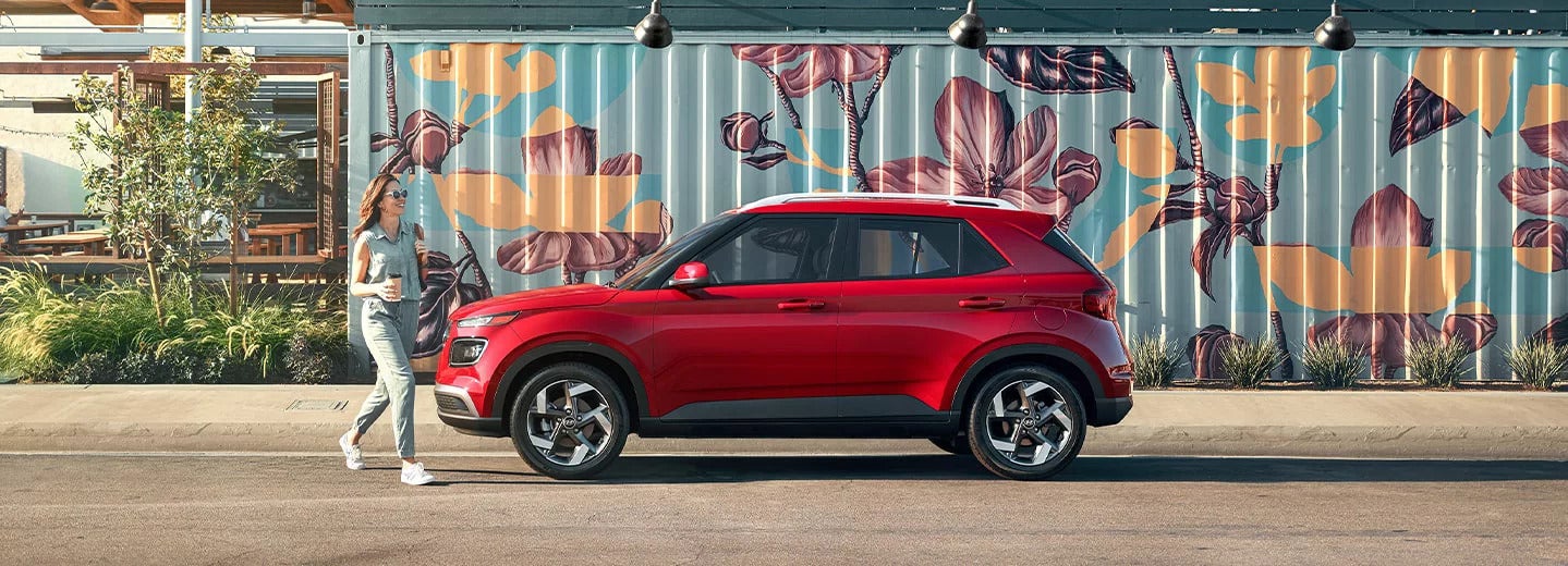 2025 Hyundai Venue Parked on Street