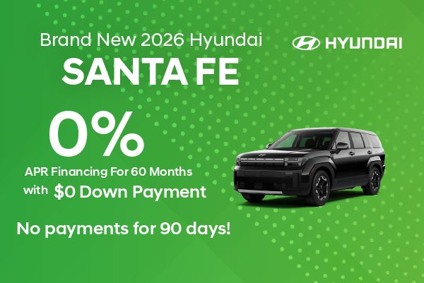 Brand New 2026 Hyundai SANTA FE