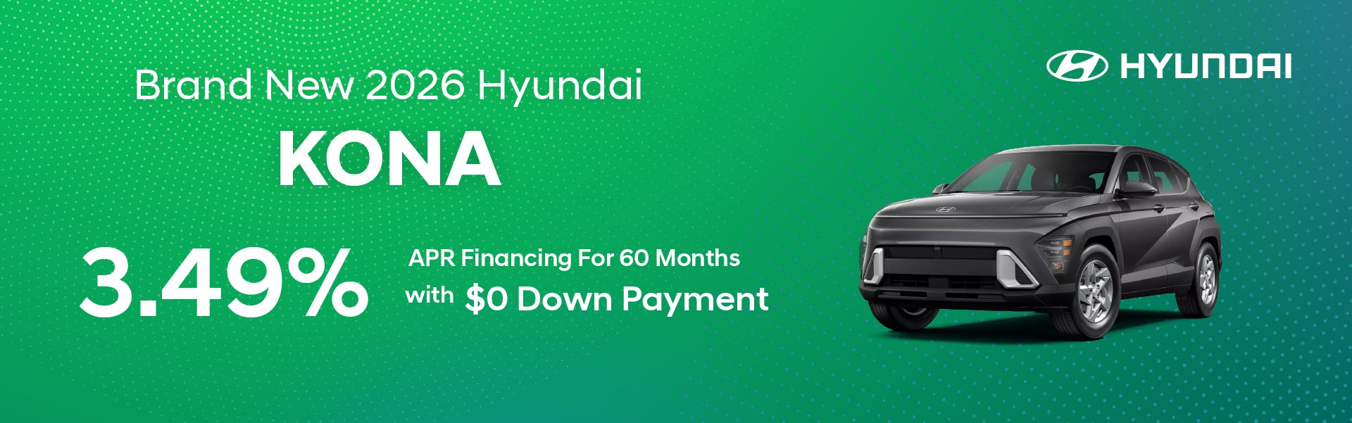 Brand New 2026 Hyundai Kona