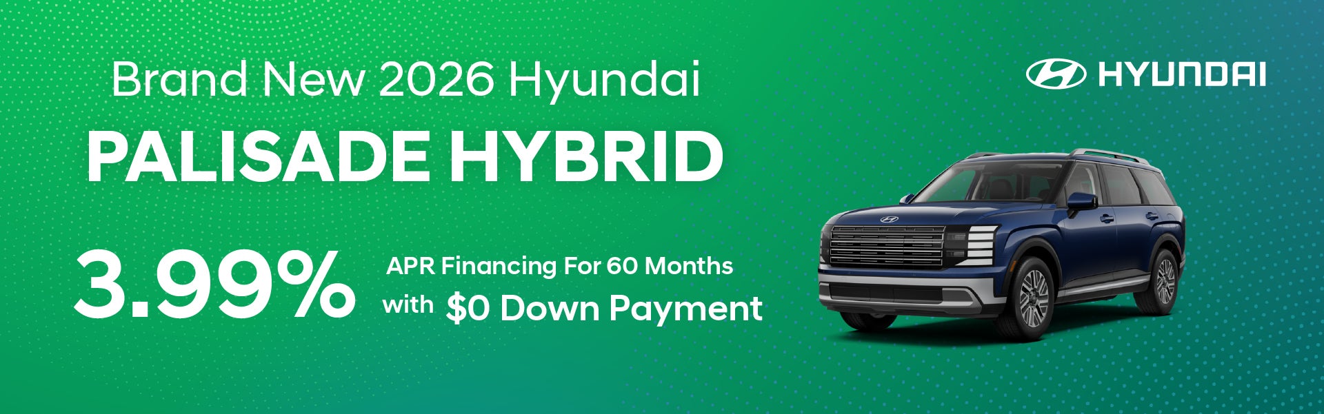 Brand New 2026 Hyundai Palisade Hybrid