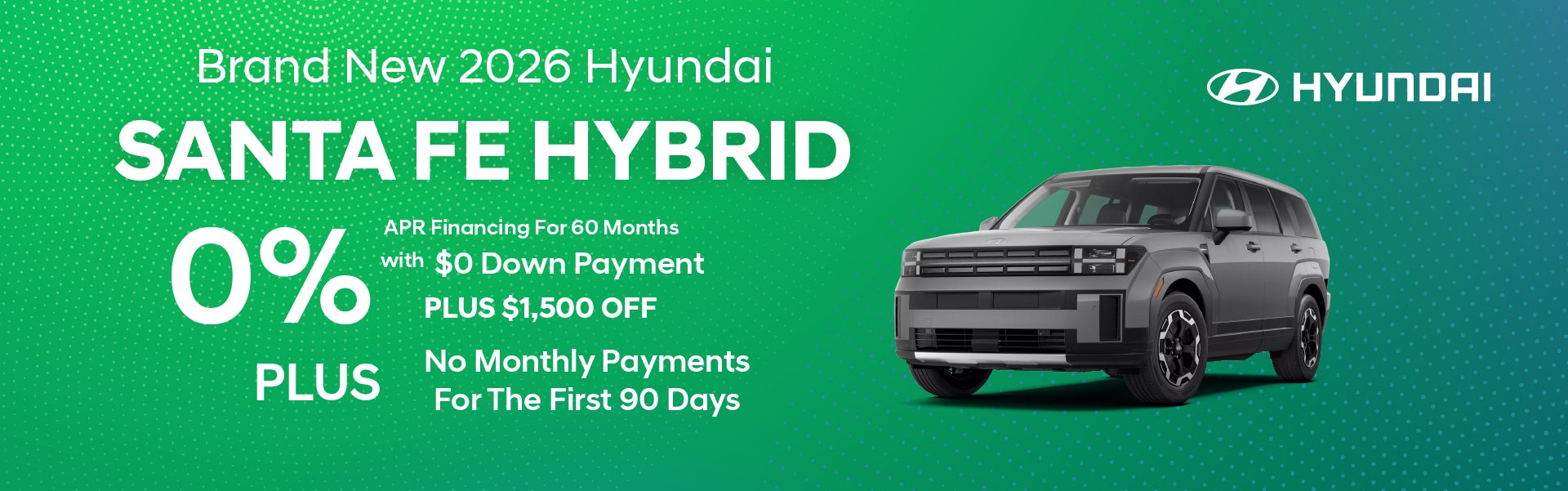Brand New 2026 Hyundai Santa Fe Hybrid