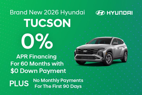 Brand New 2026 Hyundai Tucson