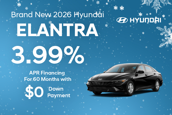 Brand New 2026 Hyundai ELANTRA