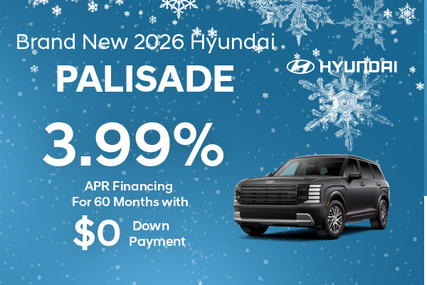 Brand New 2026 Hyundai PALISADE