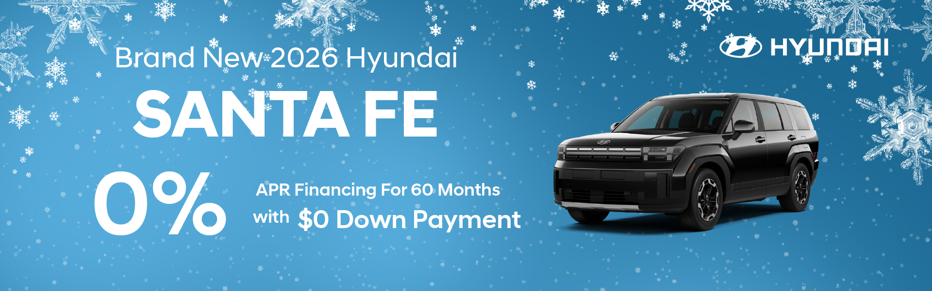Brand New 2026 Hyundai SANTA FE 