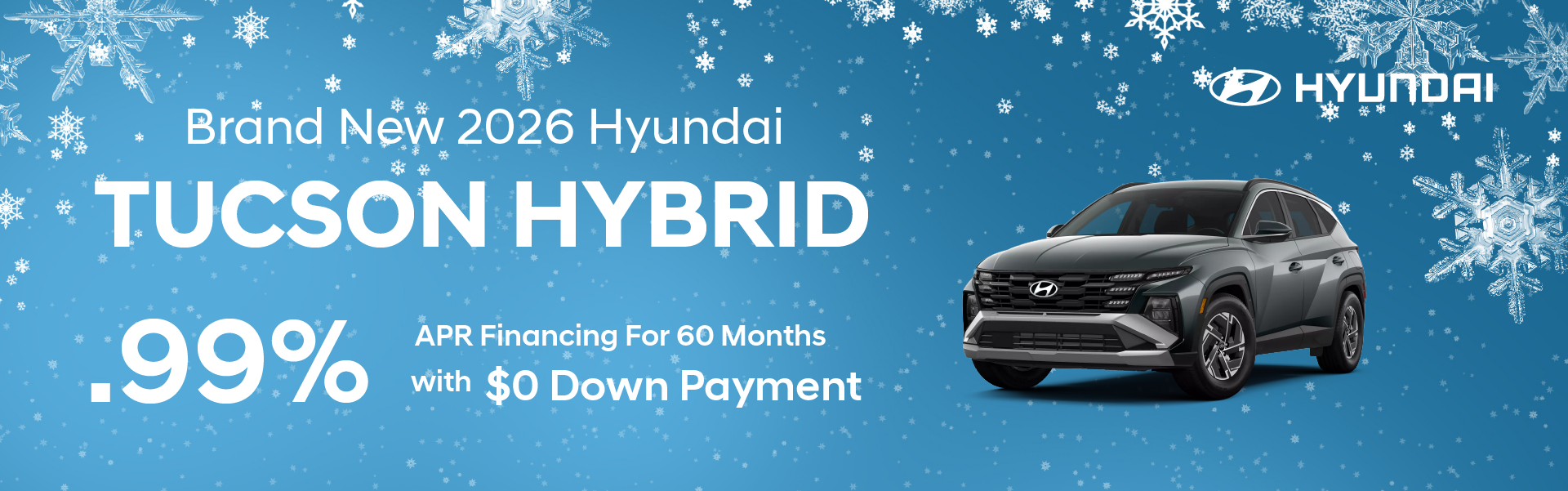 Brand New 2026 Hyundai TUCSON Hybrid