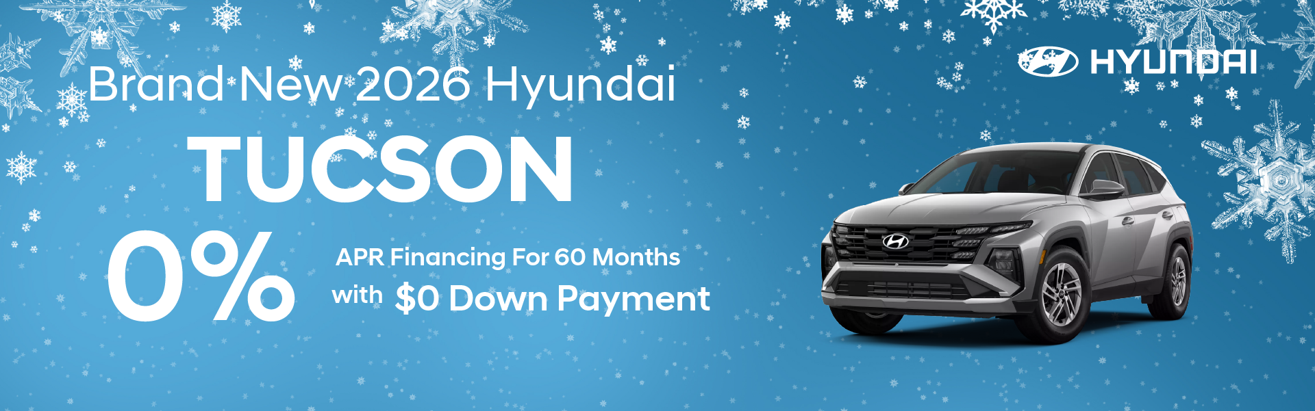 Brand New 2026 Hyundai TUCSON