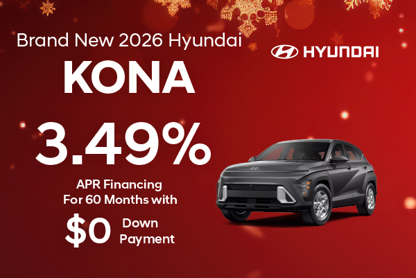 Brand New 2026 Hyundai KONA