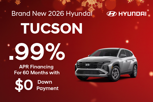 Brand New 2026 Hyundai TUCSON
