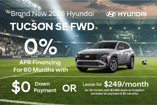 Brand New 2026 Hyundai TUCSON SE fwd