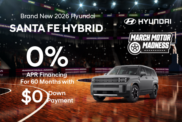 Brand New 2026 Hyundai SANTA FE Hybrid