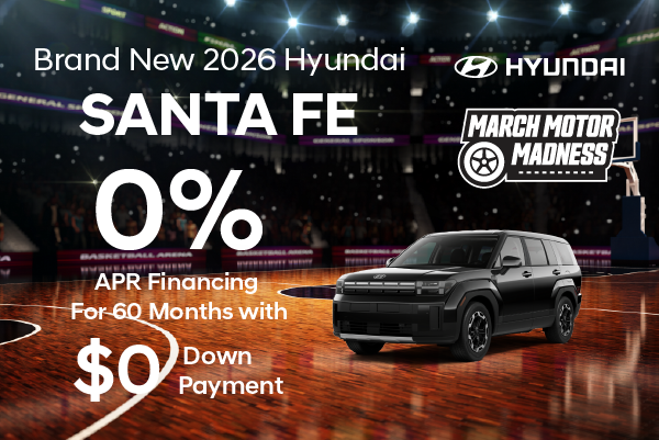 Brand New 2026 Hyundai SANTA FE 