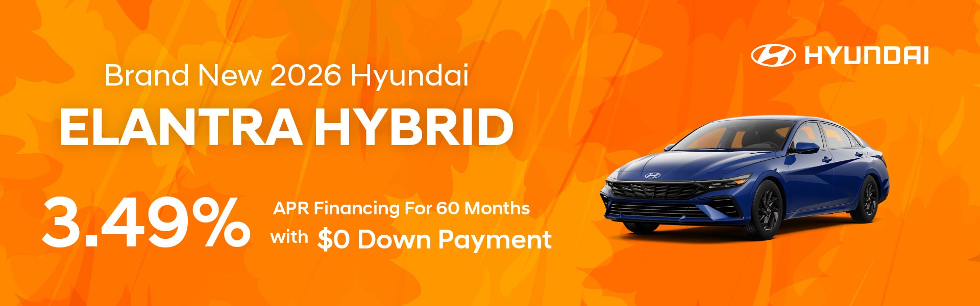 Brand New 2026 Hyundai Elantra Hybrid
