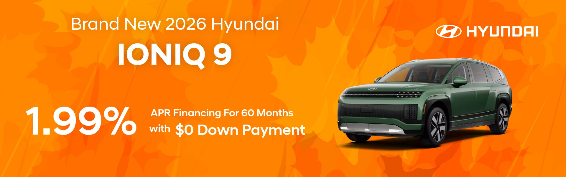 Brand New 2026 Hyundai IONIQ 9