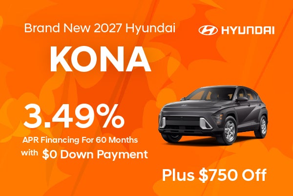 Brand New 2027 Hyundai Kona
