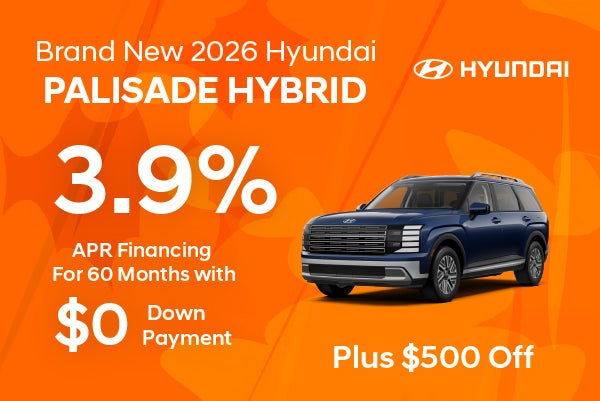 Brand New 2026 Hyundai Palisade Hybrid