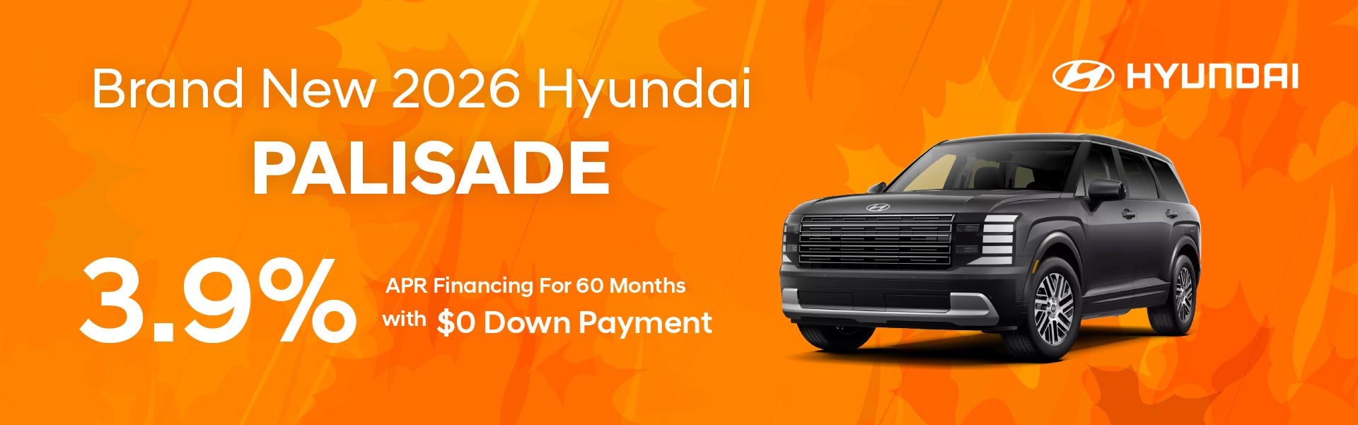 Brand New 2026 Hyundai Palisade