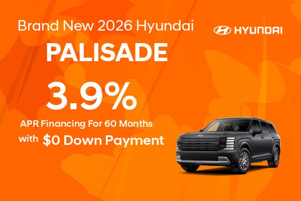 Brand New 2026 Hyundai Palisade