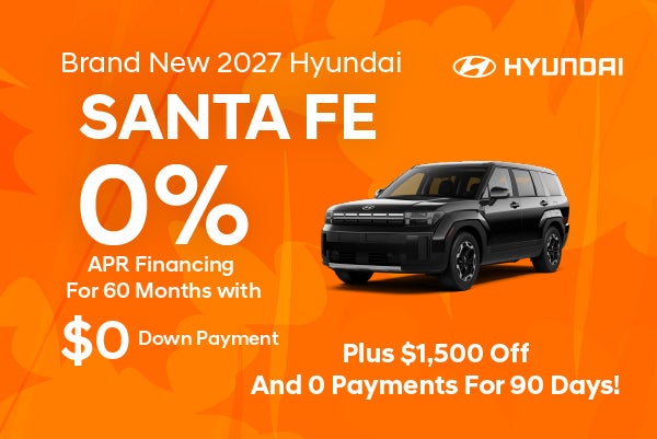 Brand New 2027 Hyundai SANTA FE