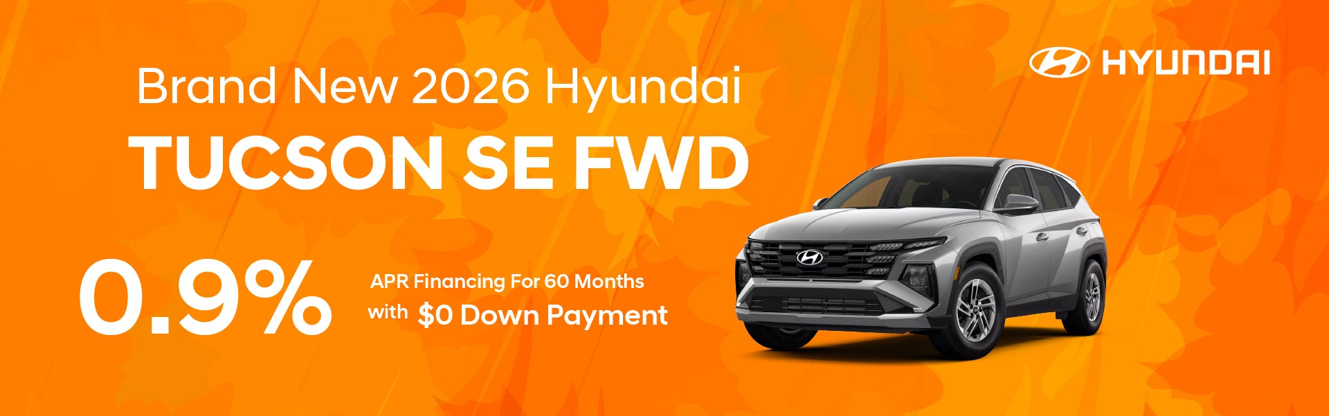 Brand New 2026 Hyundai Tucson SE FWD